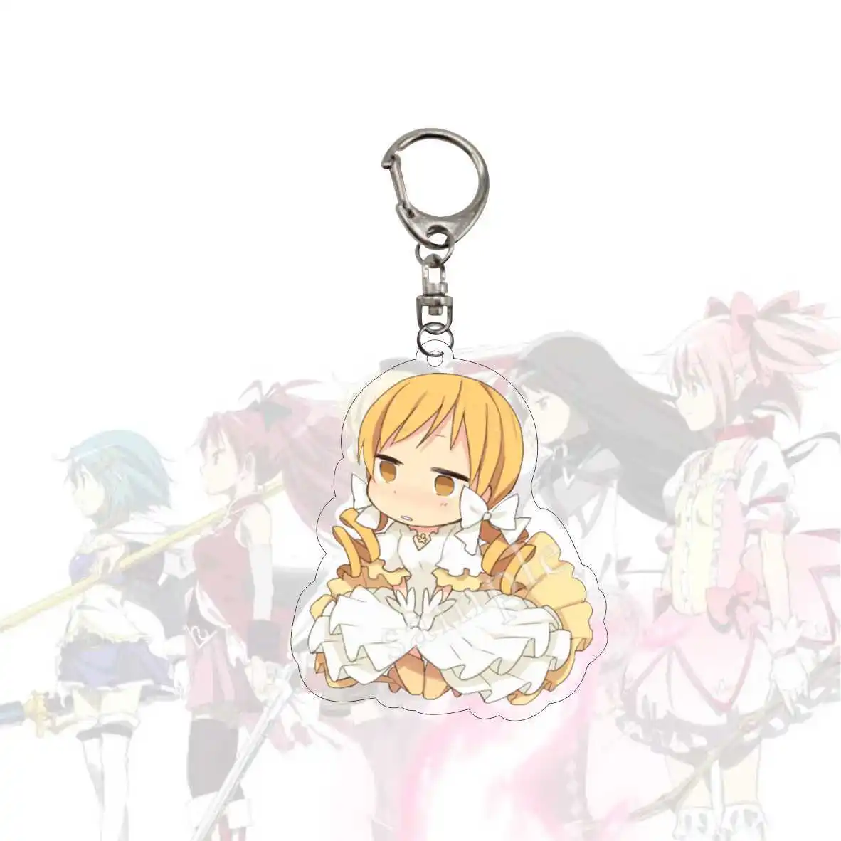 Брелок для ключей в стиле аниме Puella Magi Madoka Magica Q милые фигурки Kaname Akemi Homura