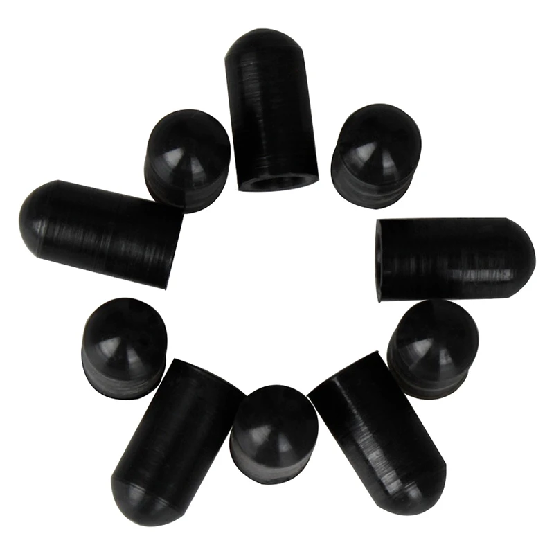 HOT-10Pcs силиконовый барабан палка Резиновый рукав головка защитный чехол