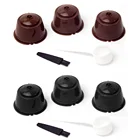 Кофе капсулы набор фильтров многоразового совместимый 3 шт. combinacapsule Nescafe Кофе фильтр с ложка-кисточка аксессуары