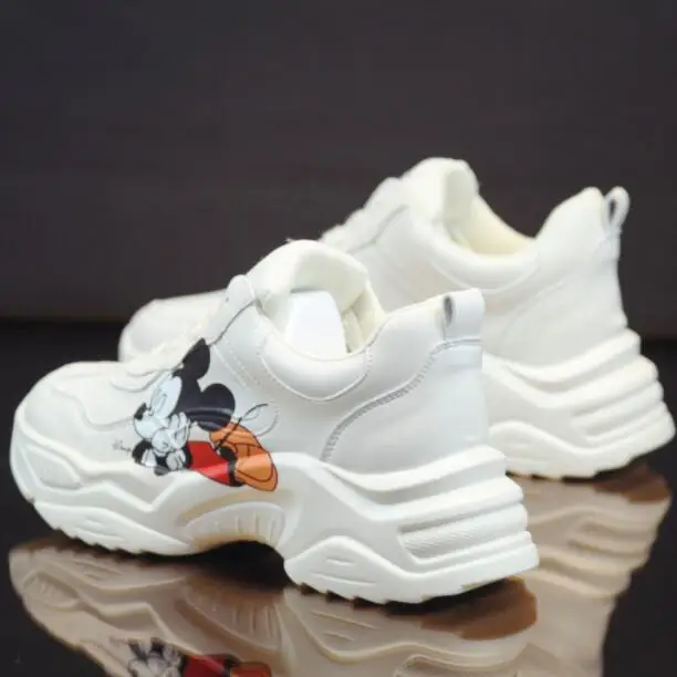 2020 Весенняя Повседневная обувь маленькие белые туфли из искусственной кожи