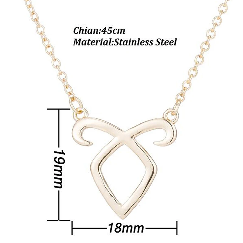 Yiustar Новая Мода Милое Очаровательное ожерелье с кулоном в форме антилопы изящное