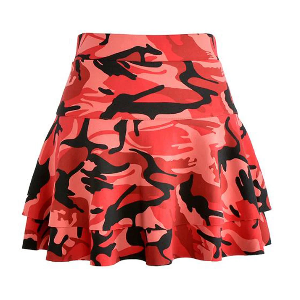 

Black Mini Skirt Women High Waist A Line Pleated Skirts With Shorts Mini Lolita Skater Skirt Female Vintage Summer Skirts