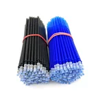 Гелевая ручка с голубыми и черными чернилами, 30 шт.лот, 0,5 мм, канцелярские принадлежности, сменные стержни с полными иглами, сменные стержни для студентов