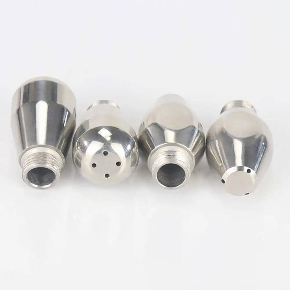 

80% Hot Sales!!! Universal Coffee Machine Steam Nozzle 3-4 Holes Stainless Steel Milk Foam Spout Coffee Tools for Expobar