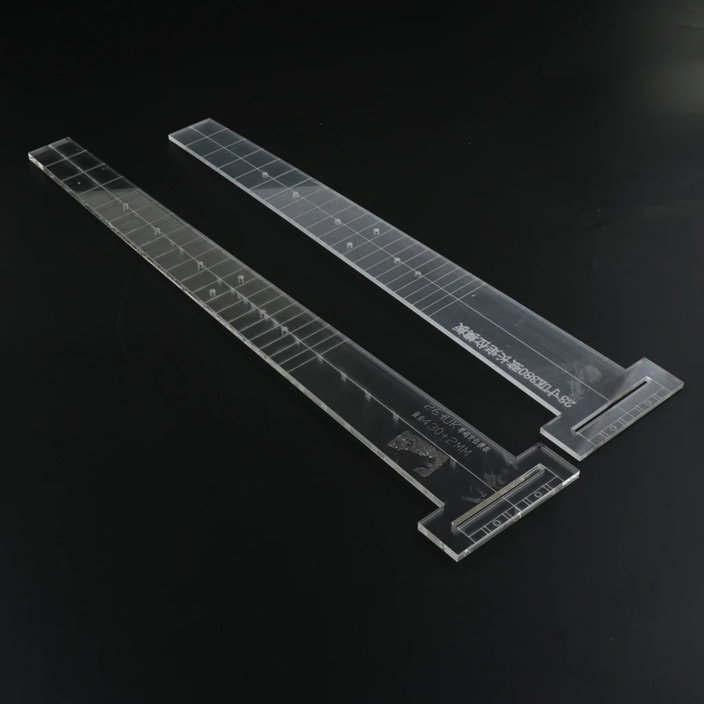 23/26 дюймов прозрачная Гитара Гриф мост шаблон формы инструменты для ремонта