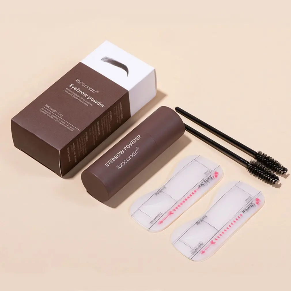 Eyebrow Pencil Styling Set Waterproof Seal Make-up Hairline Trimming Stick With Brush Card | Красота и здоровье