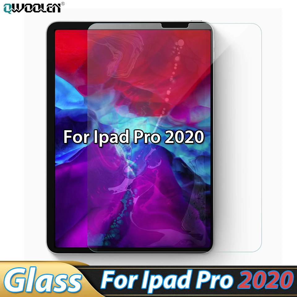 Закаленное стекло для iPad Pro 11 12 дюймов 2020 Ультра прозрачная защита экрана высокой