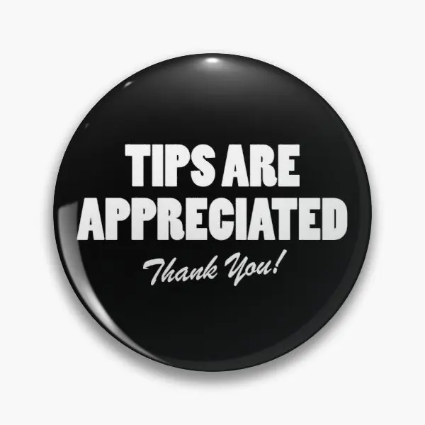 

Tips Are Appreciated Thank You Soft Enamel Pin Badge Decorative Clothes Badge Lapel Pin Brooch Jewelry