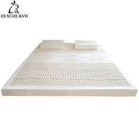 100 natural latex tatami slow rebound mattresses foldable single double tatami mattresswith a white inner cover