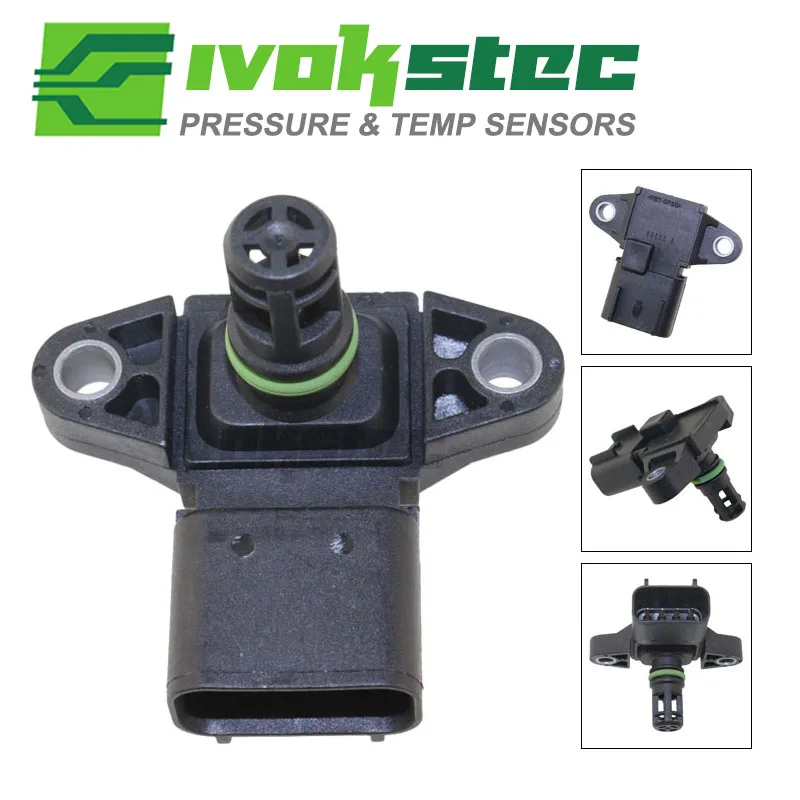 

Manifold Absolute Boost Pressure MAP Sensor For Ford Expedition F-150 Transit-150 Transit-250 Transit-350 Navigator AA5Z9F479C