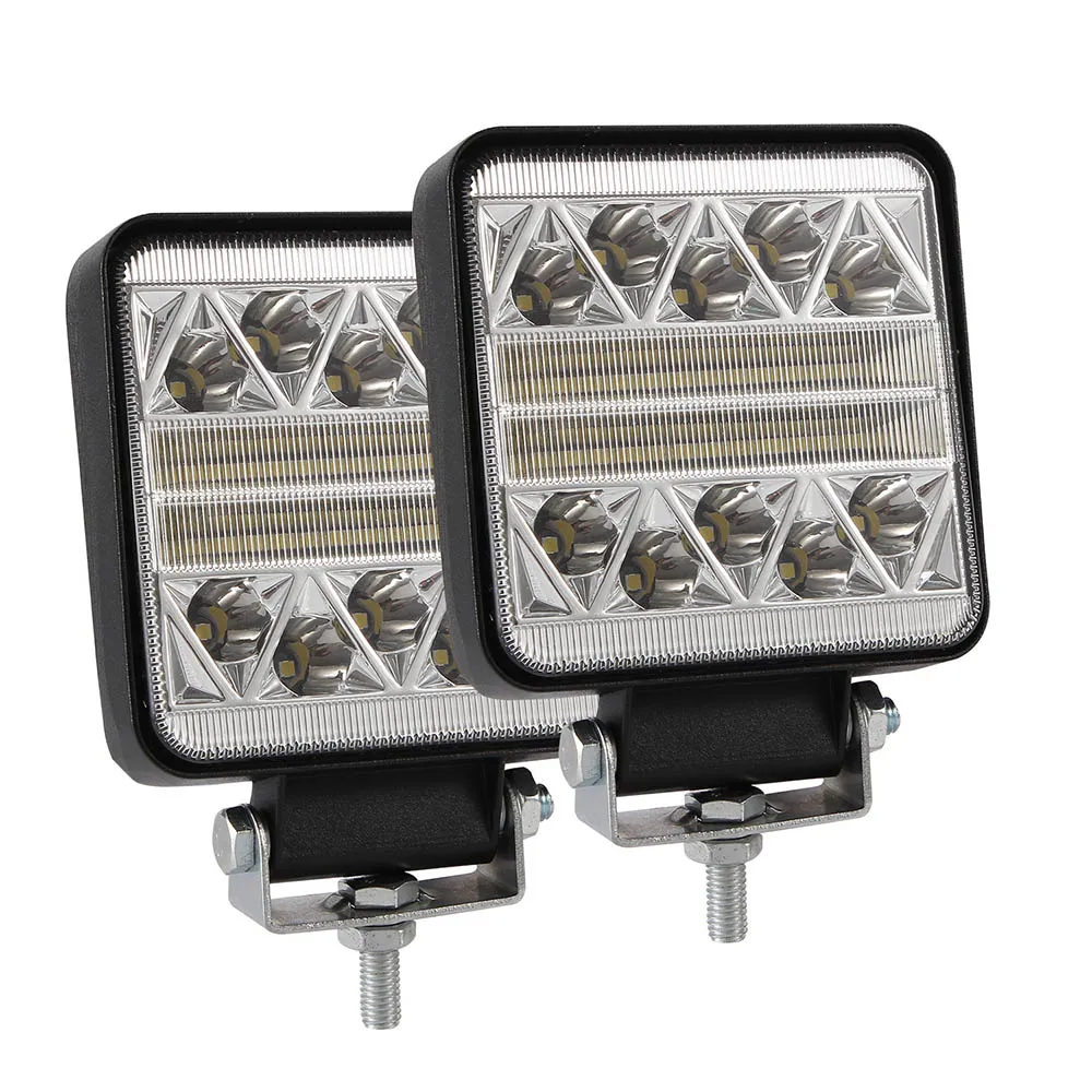 Комплект из 2 предметов 4 дюйма 12V 24V 102W 117W светодиодный светильник Бар Наводнение