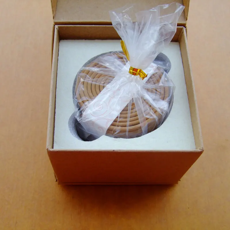 Натуральная катушка для благовоний дневного шума из алойского дерева 40 шт. 2H.Oudh