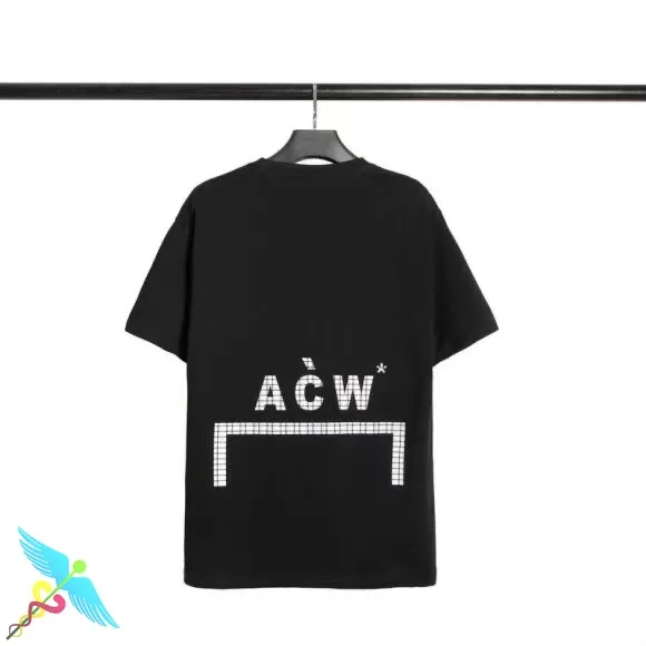 

ACW T Shirt Men Women High Quality Fashion Casual Cool Letter Print ACW A COLD WAL Oversized O-Neck Short Couple Clothes Tshirt