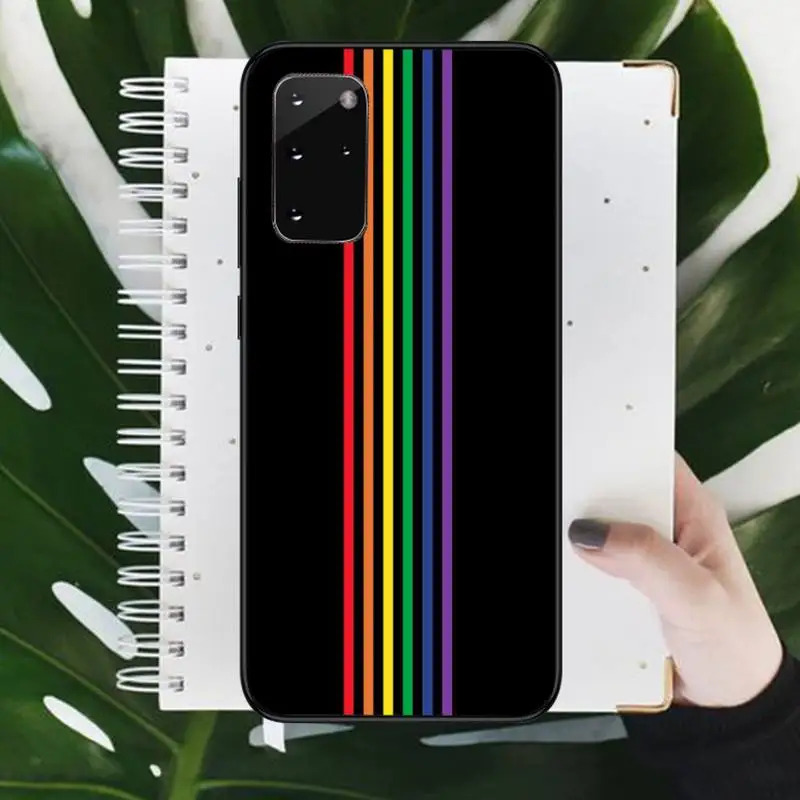 

Rainbow after the rain Phone Case For Samsung Galaxy S8 S9 S10 Plus S10E Note 3 4 5 6 7 8 9 10 Pro Lite cover