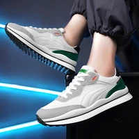 casual shoes mens new wild trend flat shoes breathable casual light sports shoes low top sneakers mens lace up forrest shoesls