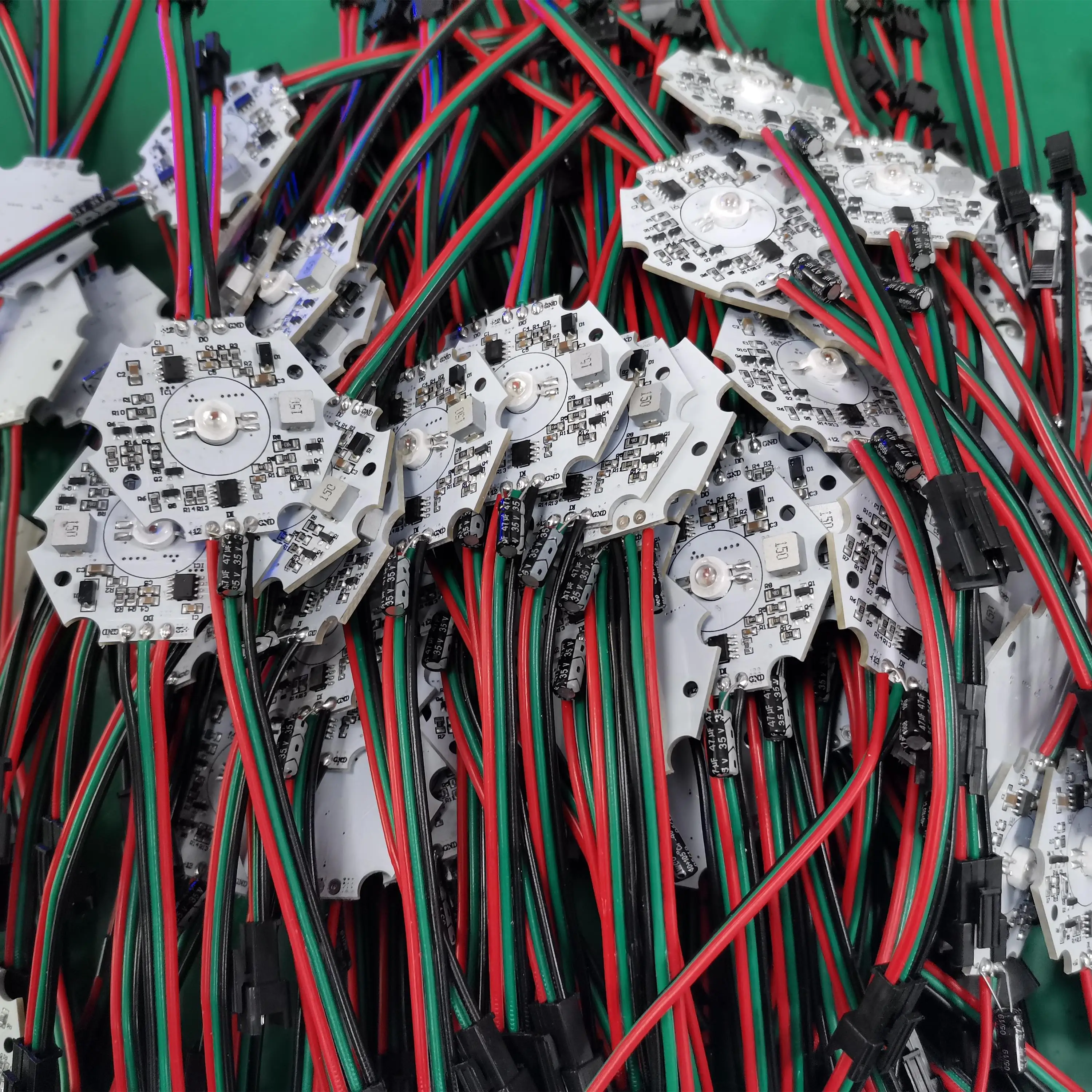 WS2811 UCS2904 светодиодный модуль 3 Вт 10 12 DC12V 24V RGB/RGBW адресуемых полный цвет высокой