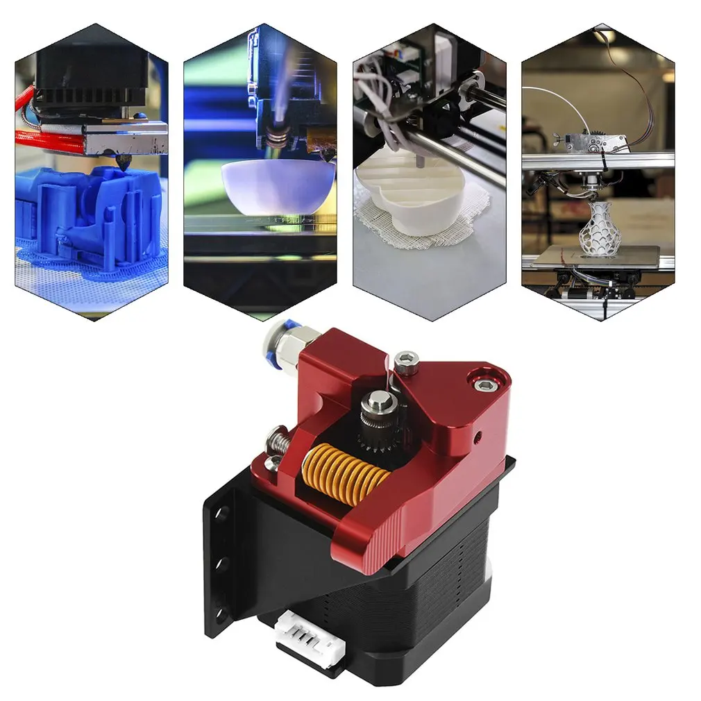 Аксессуары для 3D-принтера CR10 PRO прочный экструдер красный двойной шкив гибкие