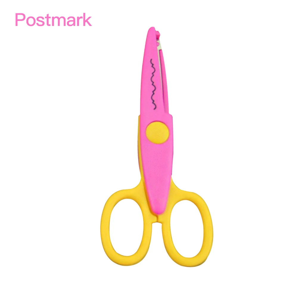 DIY ножницы для рукоделия Пластиковые Детские дизайнерские безопасные