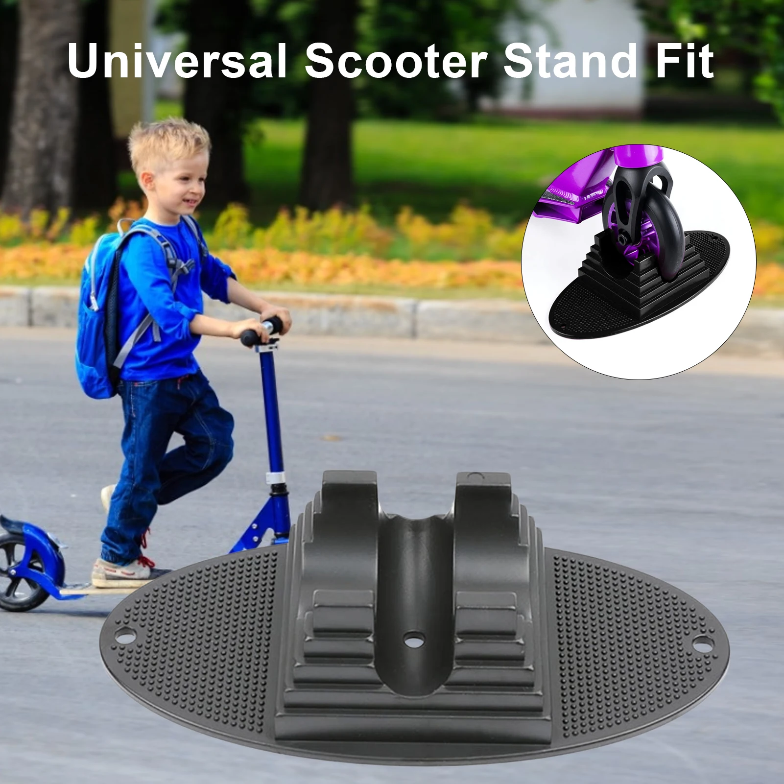 

Universal Scooter Stand Fit Scooters Parking Holder Scooter Parking Rack Bicycle Wheel Pad For 95mm To 120mm Scooter Wheels