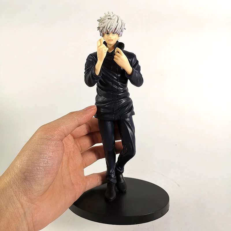 

Anime Jujutsu Kaisen Figurine Gojo Satoru Standing Position Decorative PVC Action Figure Collection Model Toys