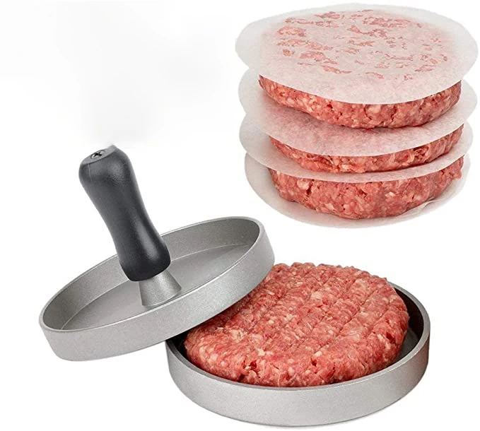 

Hamburger pressure Aluminum Alloy Non-stick Round Shape patties Meat Beef pressure molds cooker kitchen gadgets kitchen tools