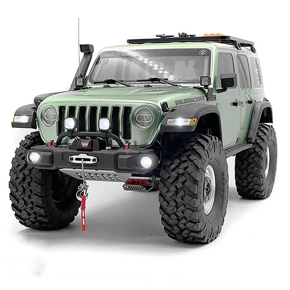Нейлоновое переднее крыло со светодиодный светильник кой для AXIAL SCX10 III JEEP Wrangler