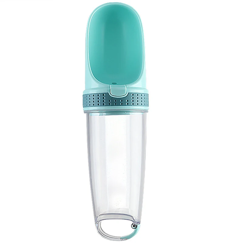 500 мл портативная пластиковая бутылка для воды собак Путешествия кошка кормления