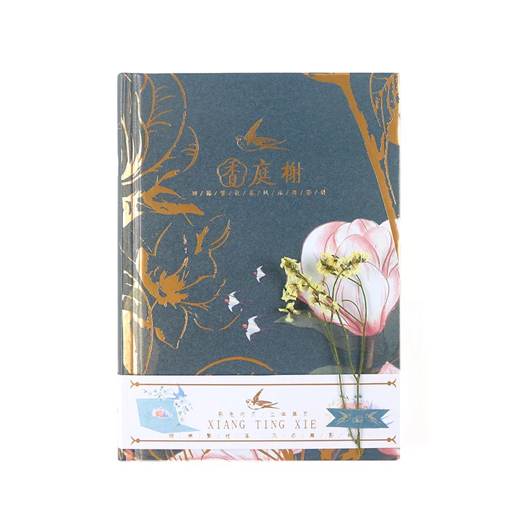 

Fuyou Champs Court Colour Page Hardcover Book Literature Retro Mode Notebook Student Creative Notepad