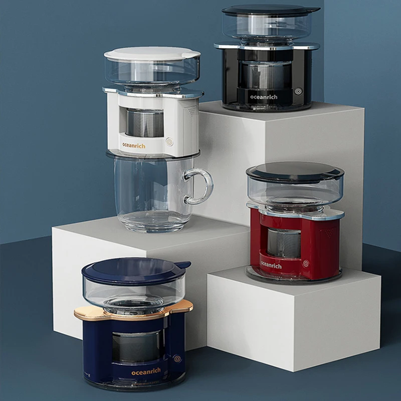 

Oceanrich Coffee Machine Automatic Hand Brewing Coffee Maker American Portable Electric Rotating Extraction Pot Filter Pot