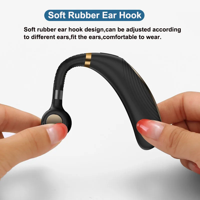 Спортивные Беспроводные игровые Bluetooth наушники для одного мини стерео бас