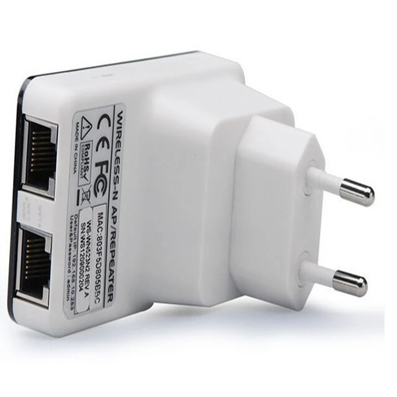 Repeater Wifi Wireless Router Extender AP Booster Amplifier LAN Client Bridge IEEE802.11b / g n EU Plug Wi fi Roteador | Компьютеры и