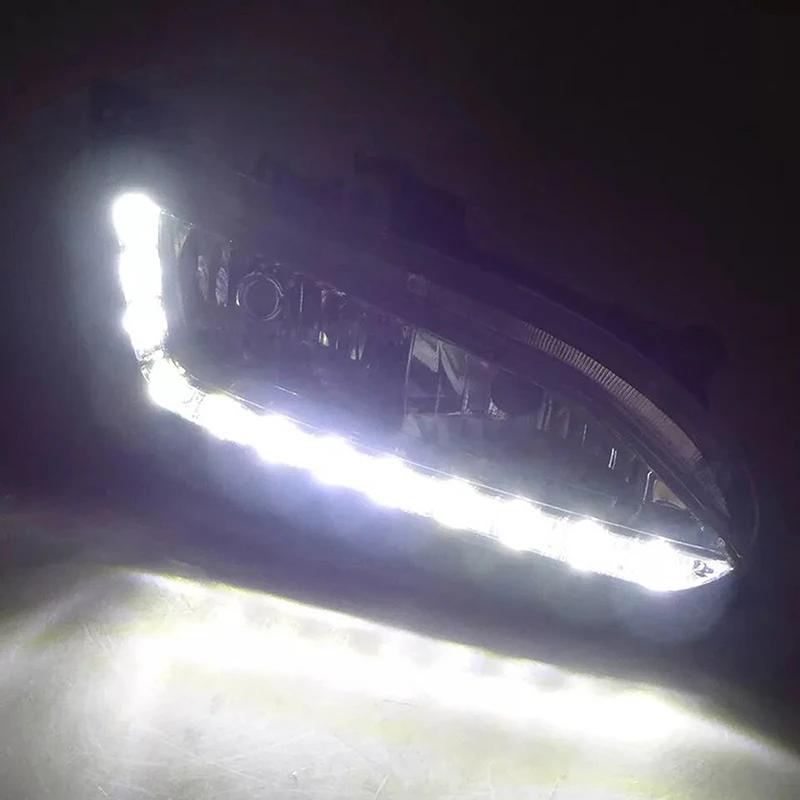 Светодиодные дневные ходовые огни водонепроницаемые противотуманные фары DRL