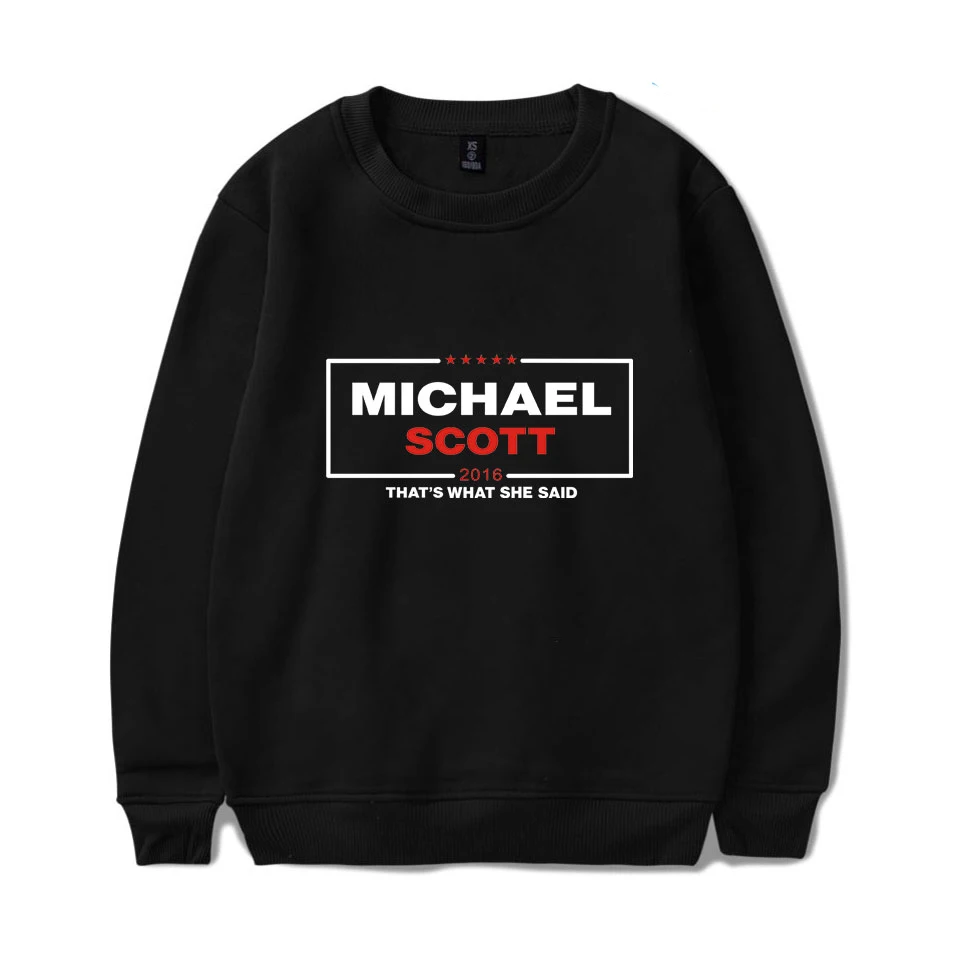Свитшот женский Dunder Mifflin с длинным рукавом круглым вырезом | Мужская одежда
