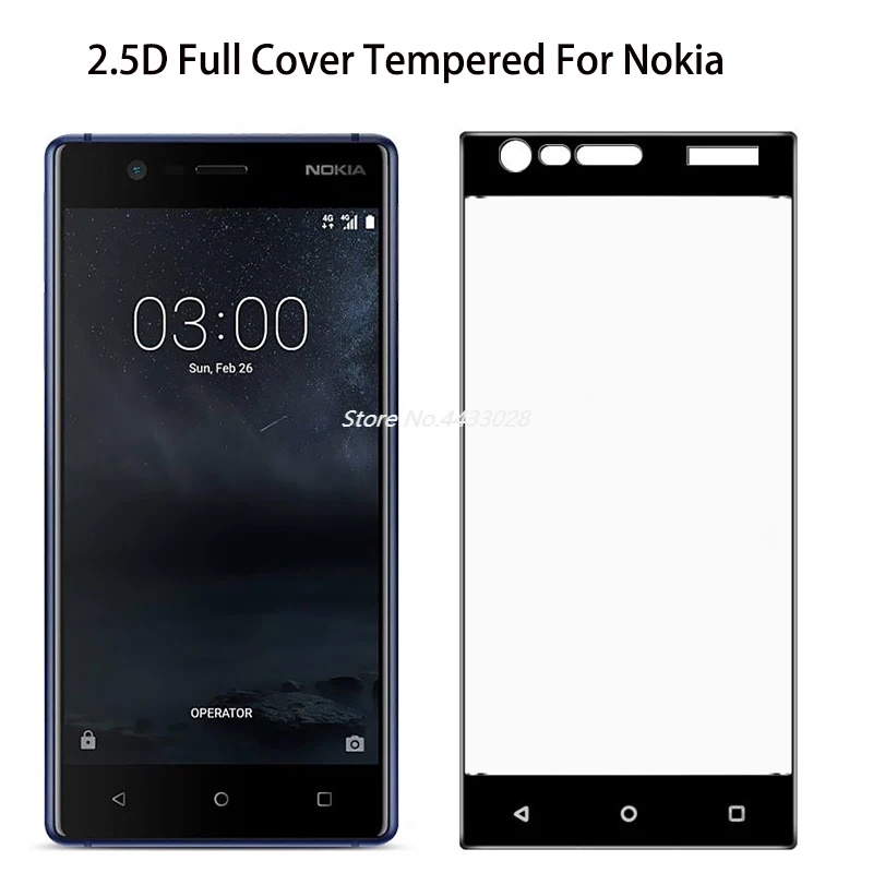 Защитная пленка из закаленного стекла для Nokia 5 7 8 на возраст 2 3 6 2018 1 Plus 5X 6X с