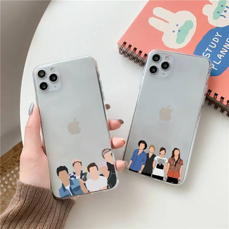

One Direction Louis Tomlinson Phone Case Clear Transparent for iPhone 11 12 13 mini pro XS MAX 8 7 6 6S Plus X 5S SE XR 2020