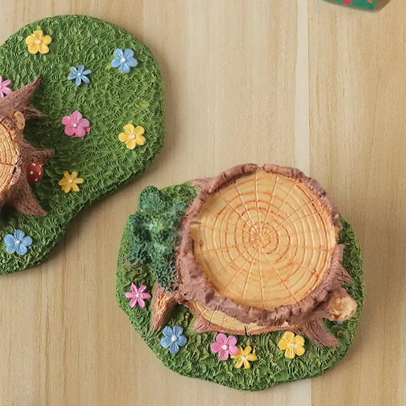 

3D Creative Natural Microlandschaft Ornament Tree Hole Stump Garden Home Decor