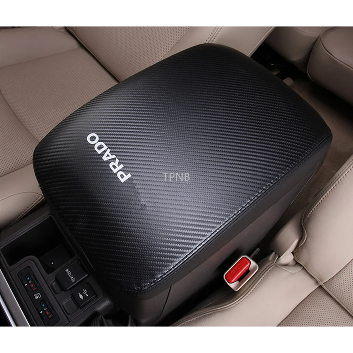 Защитный чехол из углеродного волокна для поручней Toyota Land Cruiser Prado 120 2003 2004 2005 2006 2007