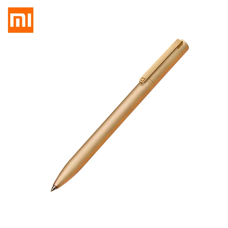 Металлическая ручка Xiaomi Mijia из сплава японские черные чернила MiKuni стержень 0 5 мм