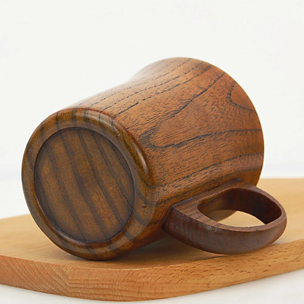 Кофе винтажная кружка безопасный деревянный чай пива воды с ручкой чашки ручной