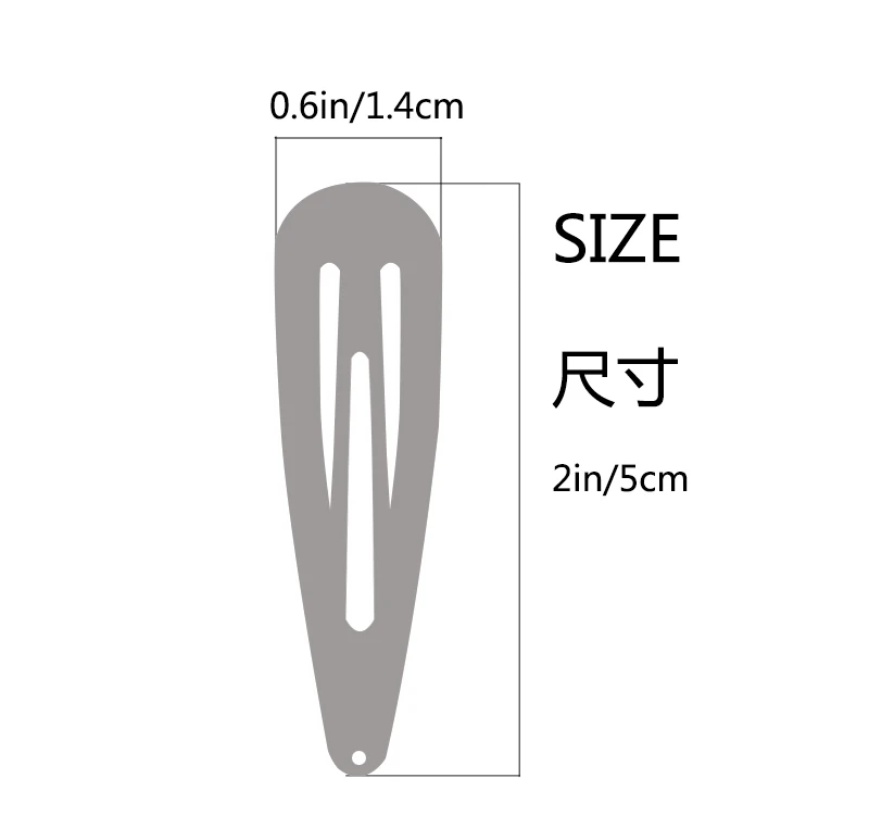 Заколки для волос Детские металлические 20 шт./лот | Аксессуары одежды