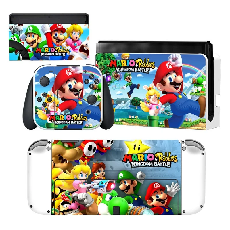 Защитная Наклейка Super Mario Brother для игровой консоли Nintendo Switch Oled |