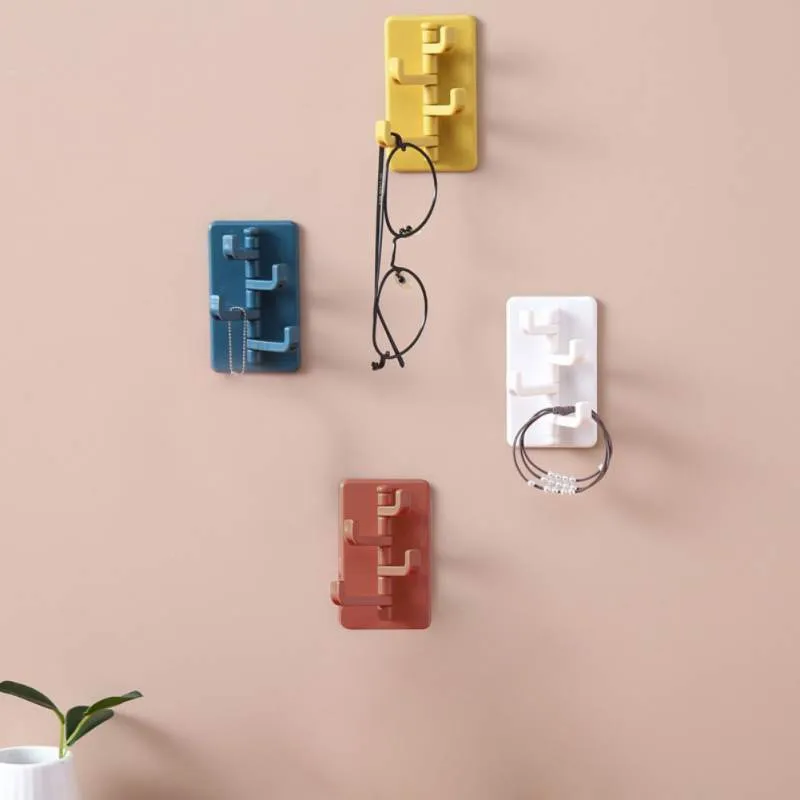 Поворотные Крючки для пальто складная вешалка шляп ванной кухни настенные