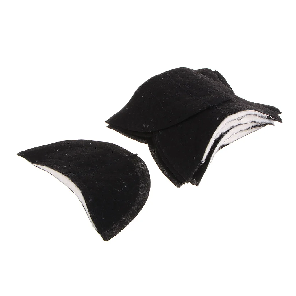 5 пар губка плечевыми накладками модный костьюм с хлопковой подкладкой Прошитые