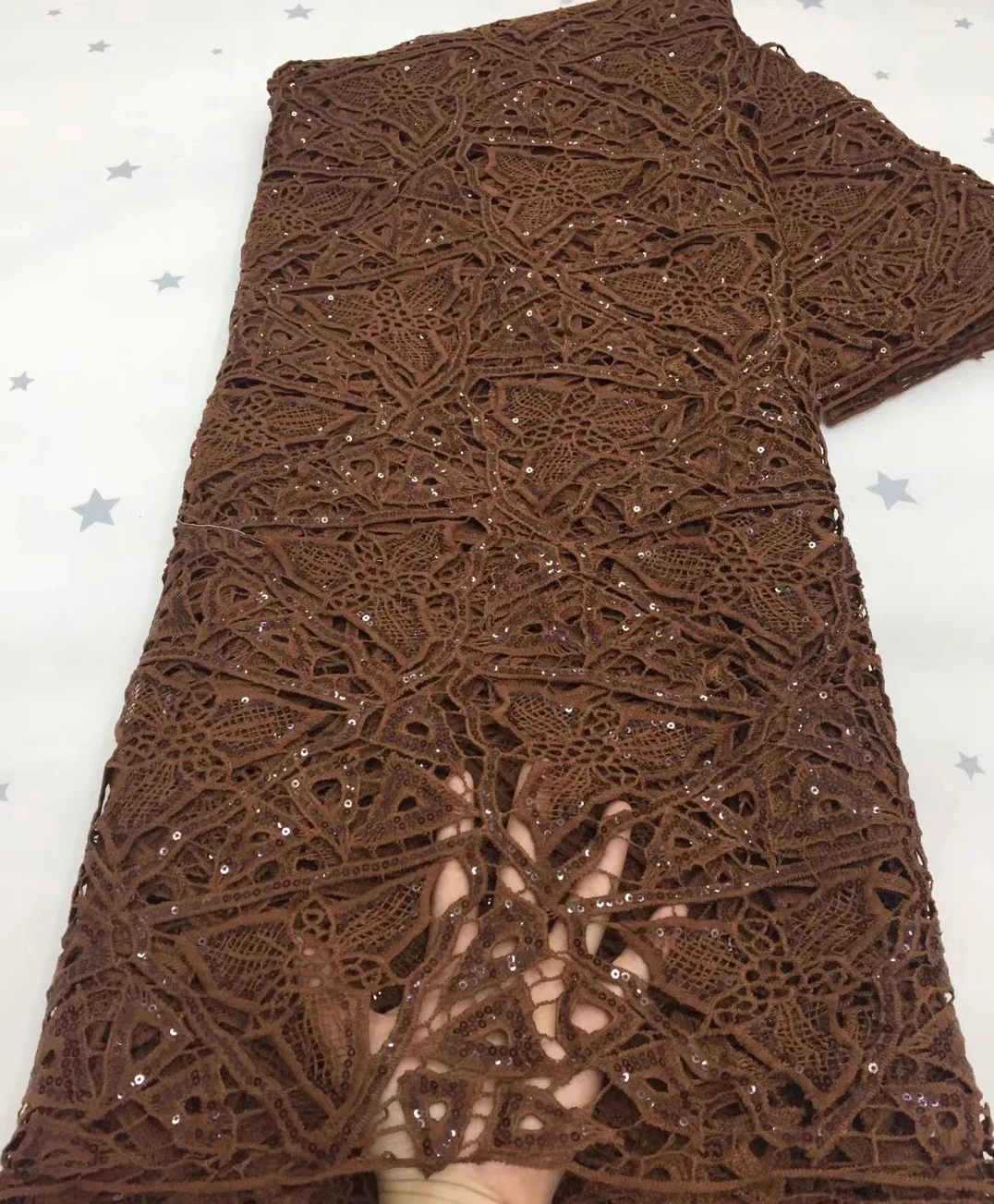 

Модная Тюлевая ткань, африканские блестки, французская кружевная ткань для шитья нигерийской одежды TS9407