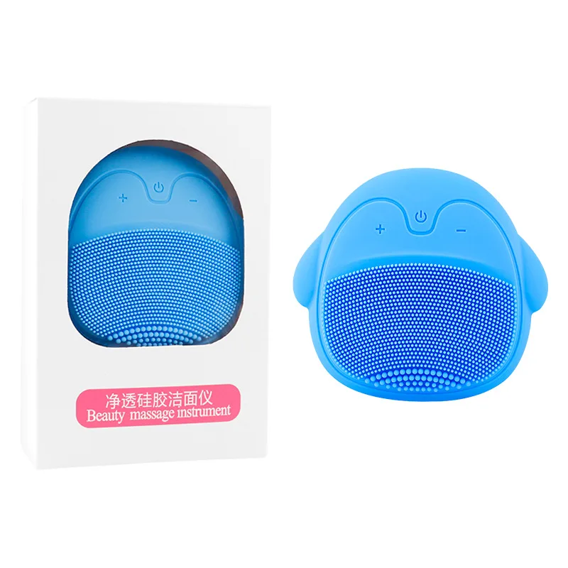 Креативный силиконовый инструмент для чистки лица электрический мытья