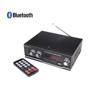 bluetooth compatib power amplifier board receiver supports fm radio stereo home car audio amp usb u disk tf music control player