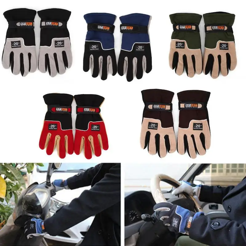 

Thermal Outdoor Gloves Cycling Gloves Ski Hiking Fleece Snowboard Snow