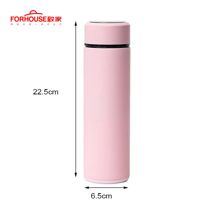 304 бутылка для воды из нержавеющей стали с вакуумной изоляцией термос умный