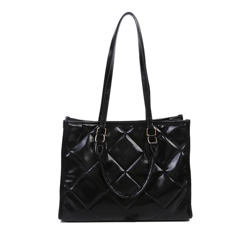 

2021 new style hot sale fashion high quality women's handbag large capacity leather PU shoulder bag famous designer shoulder bag