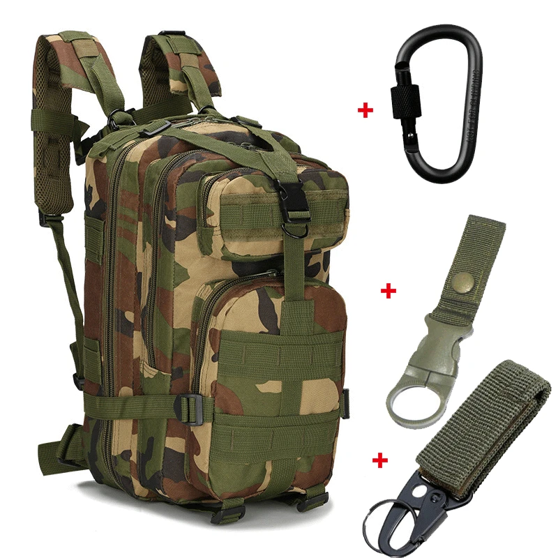 Военный рюкзак тактический Molle армейский Штурмовой Рюкзак Открытый Кемпинг Туризм Охота камуфляж Велоспорт велосипед Рюкзаки - Цвет: Jungle 2
